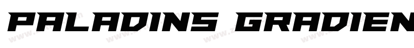 Paladins Gradient字体转换